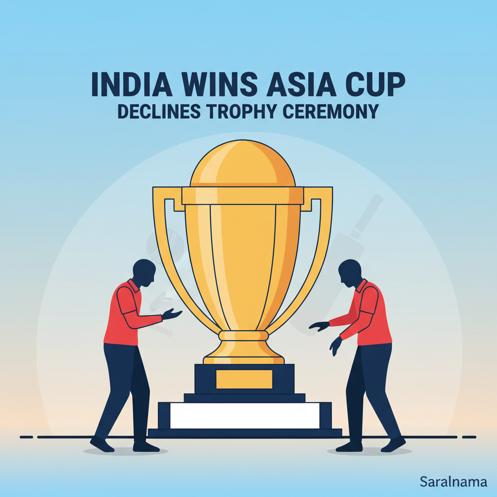 India Wins Asia Cup, Declines Trophy Ceremony