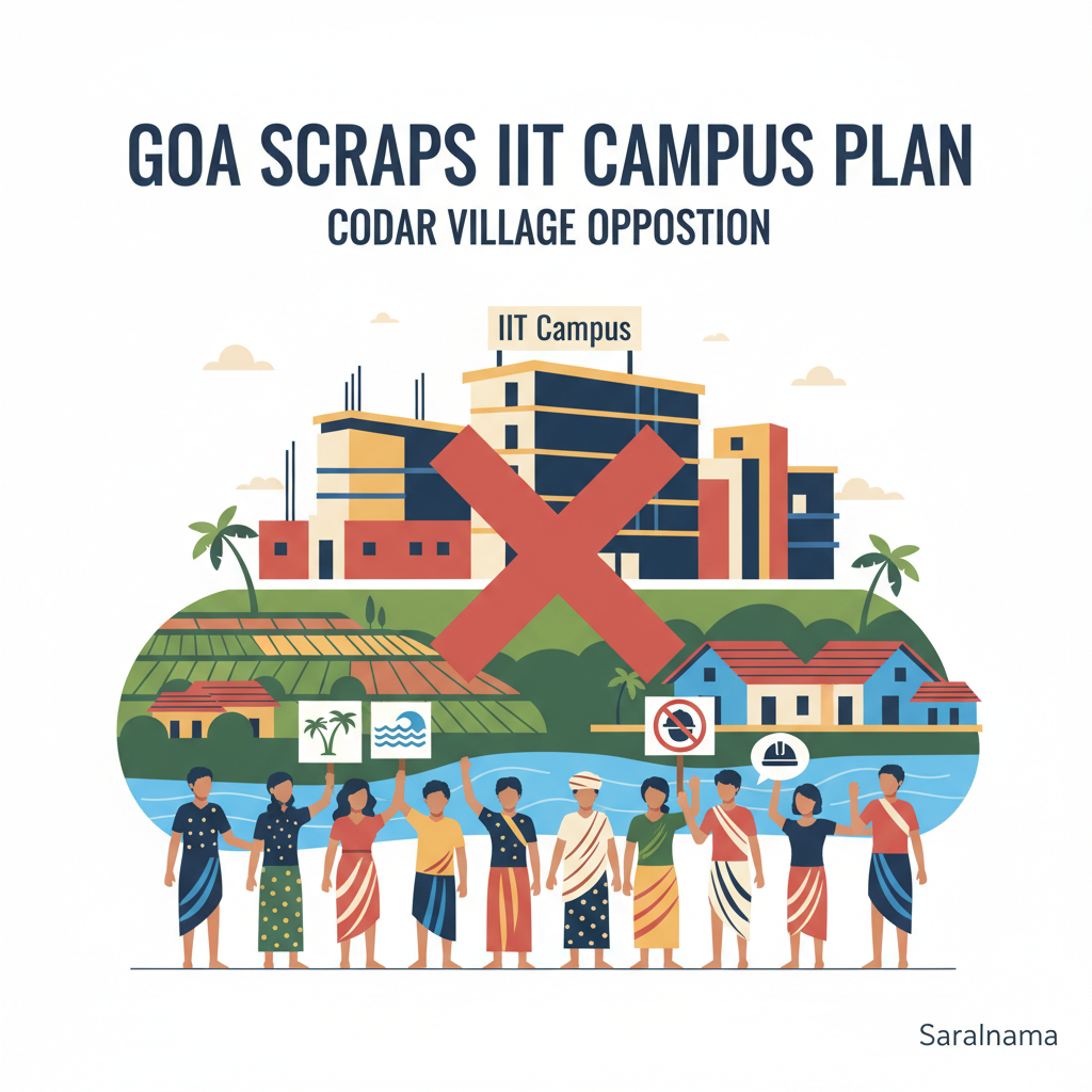 Goa Scraps IIT Campus Plan in Codar Village After Local Opposition