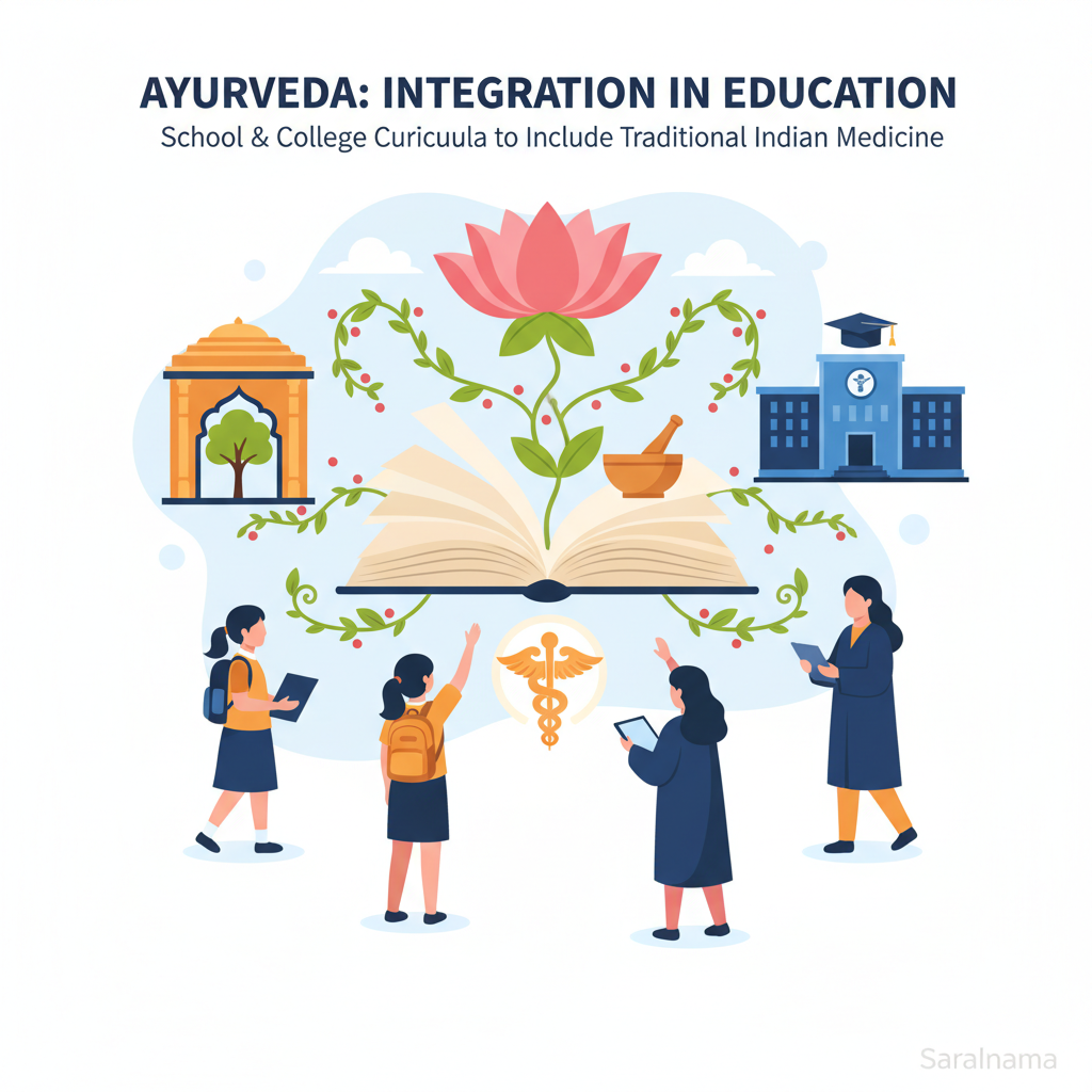 Ayurveda to Be Added to School and College Curricula