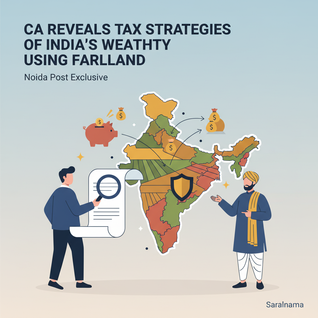 CA Reveals Tax Strategies of India's Wealthy Using Farmland