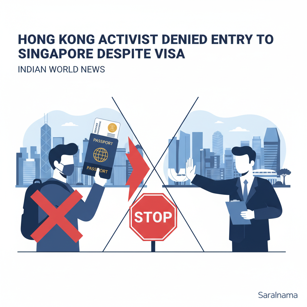 Hong Kong Activist Denied Entry to Singapore Despite Visa