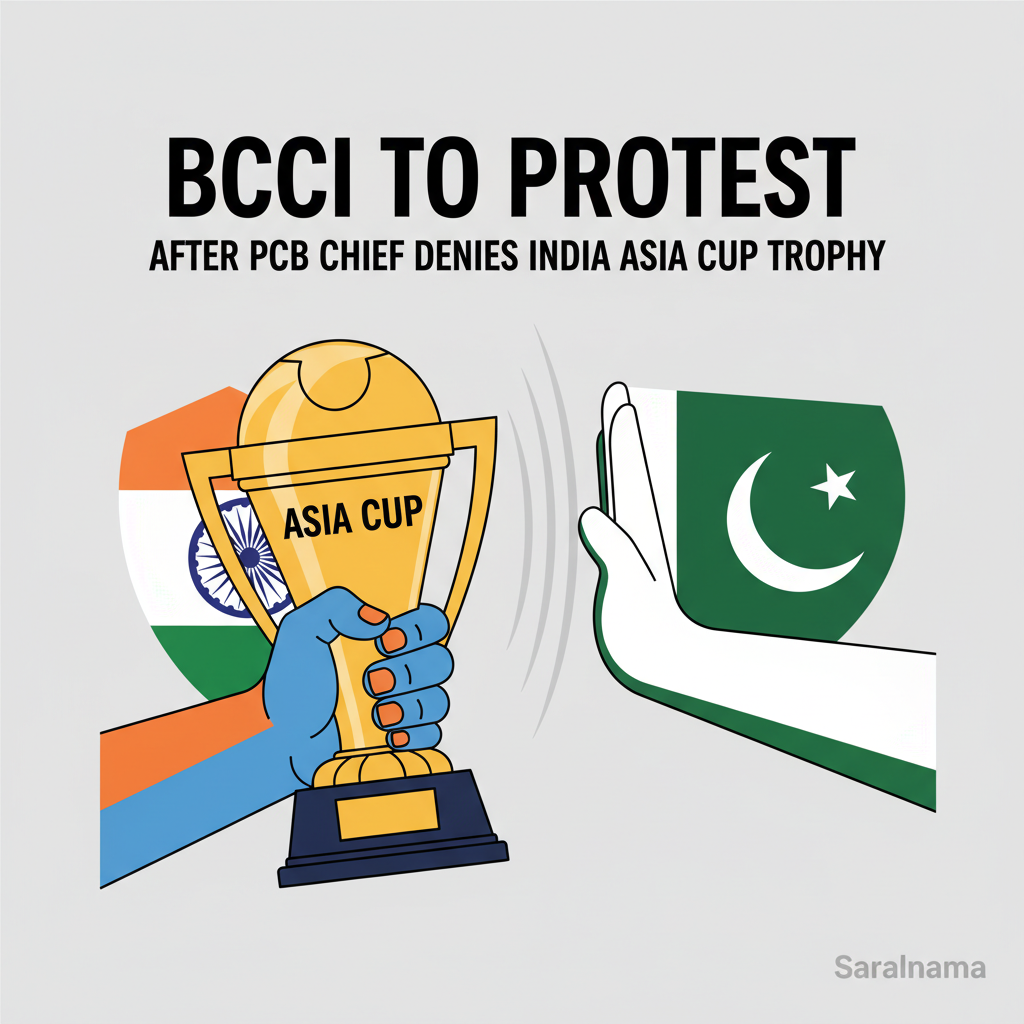 BCCI to Protest After PCB Chief Denies India Asia Cup Trophy