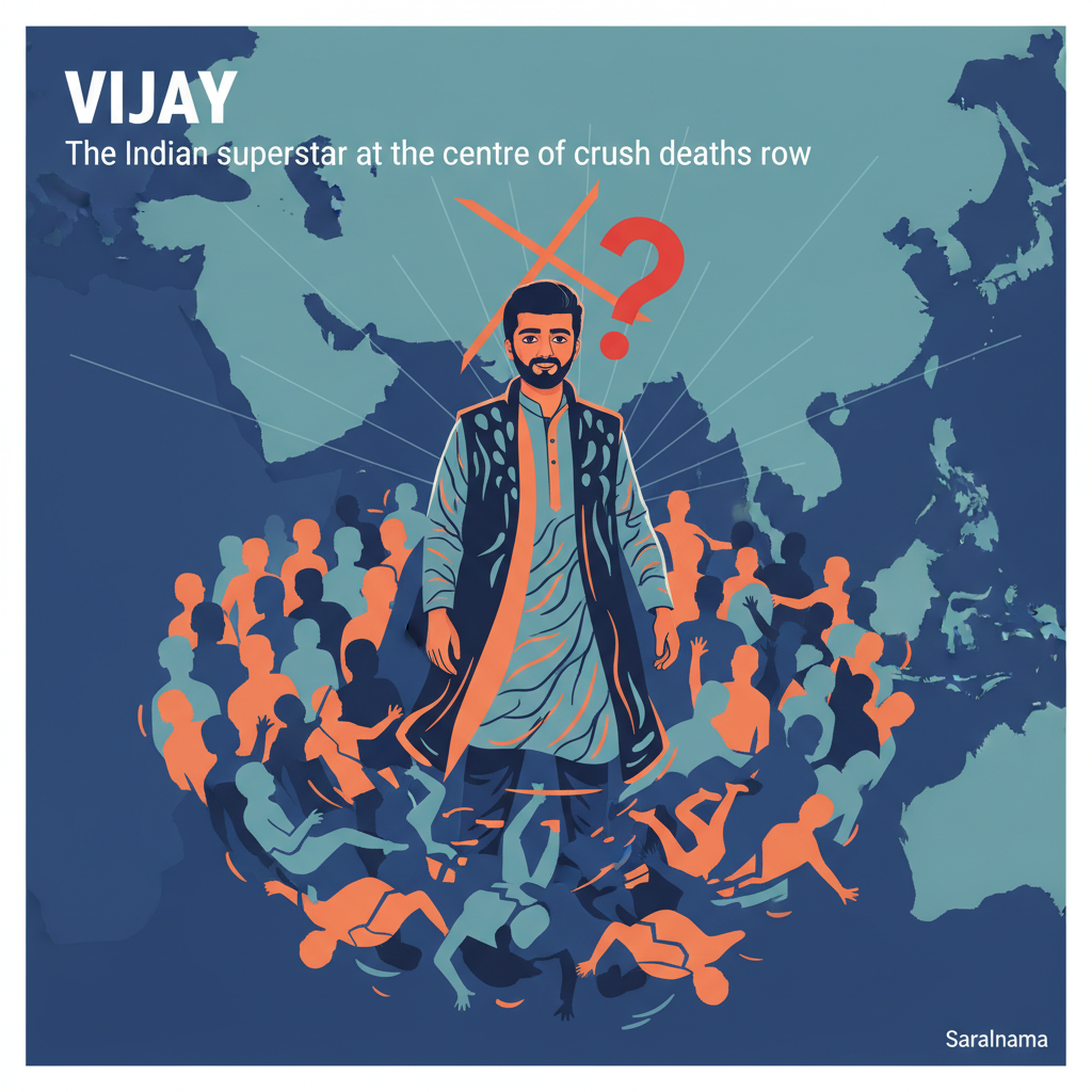 Vijay: The Indian superstar at the centre of crush deaths row