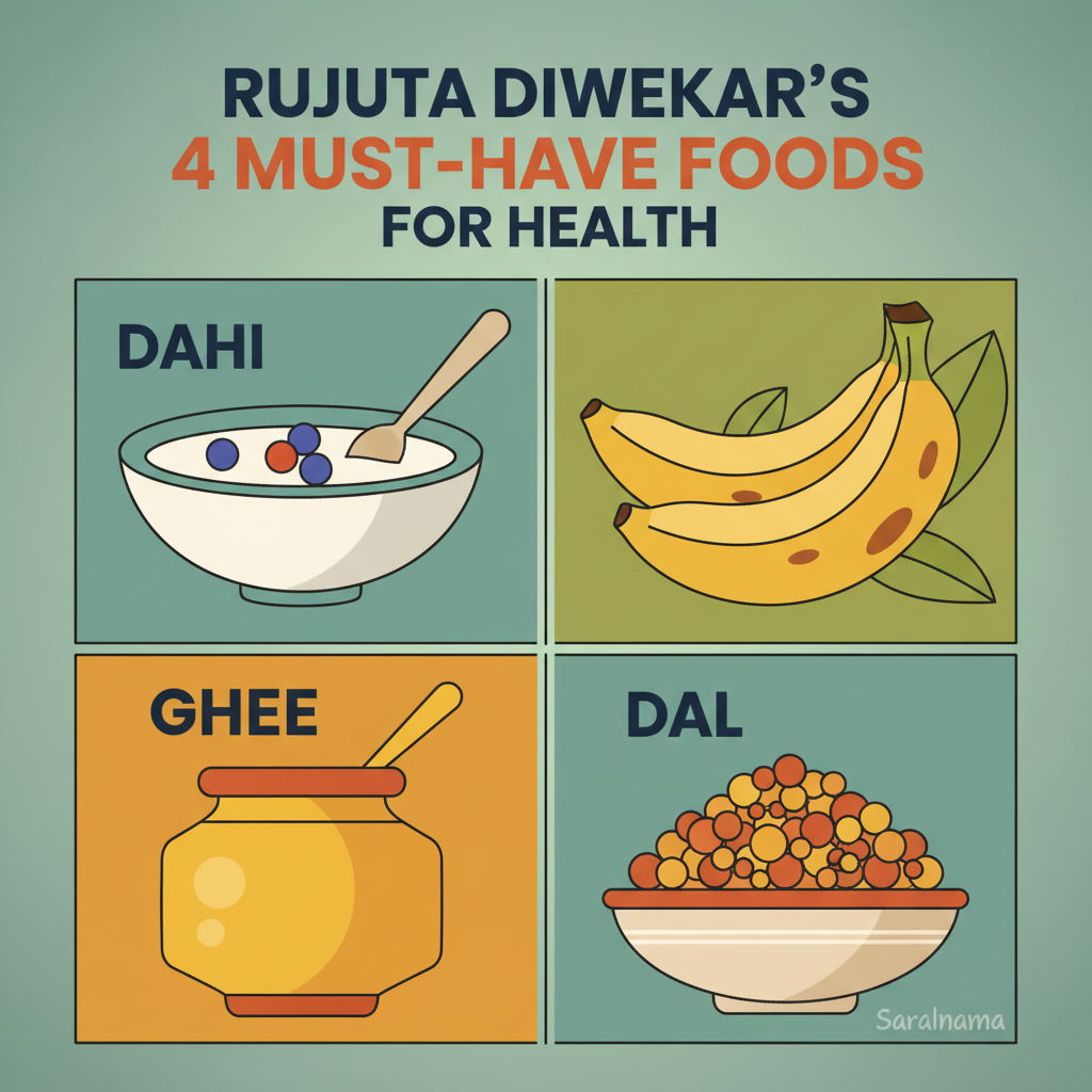 Rujuta Diwekar's 4 Must-Have Foods for Health