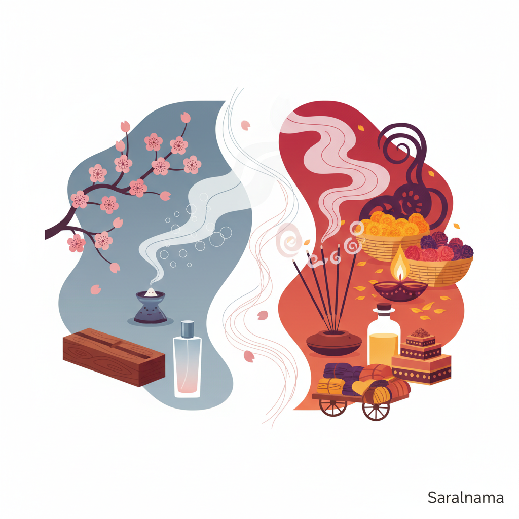 Japan's Subtle Scent Culture Contrasts with India's