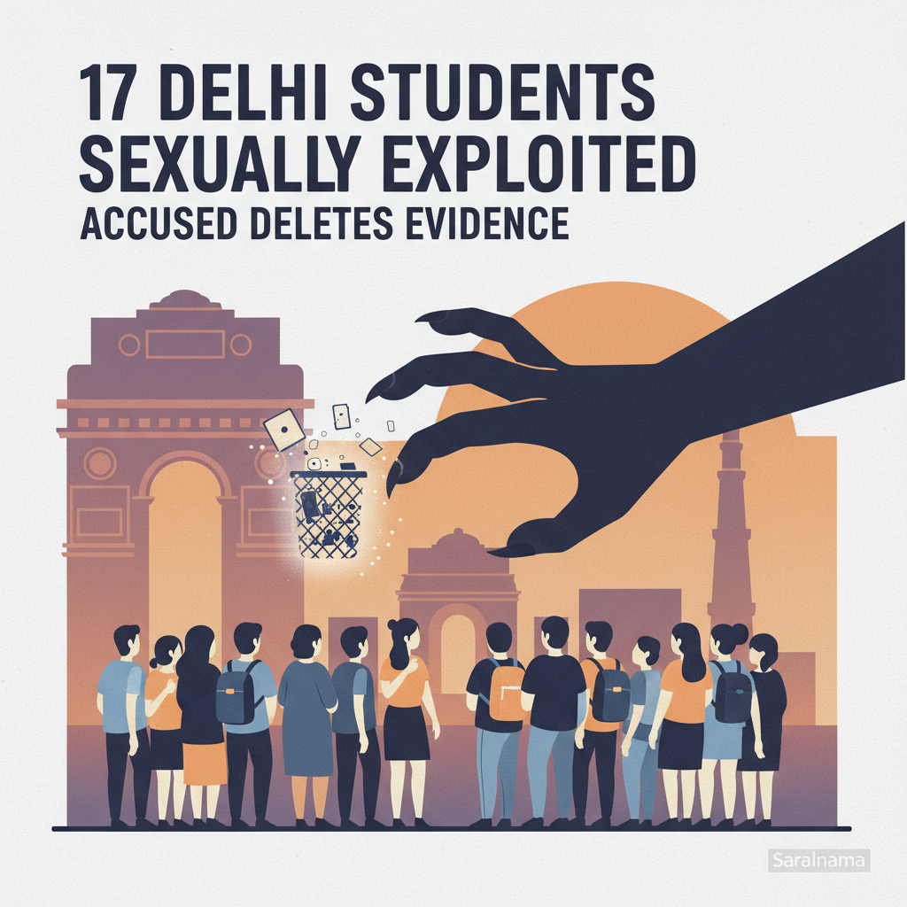 17 Delhi Students Sexually Exploited, Accused Deletes Evidence