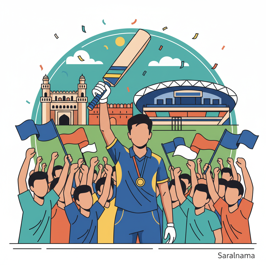 Tilak Varma's Heroic Return to Hyderabad After Asia Cup Win