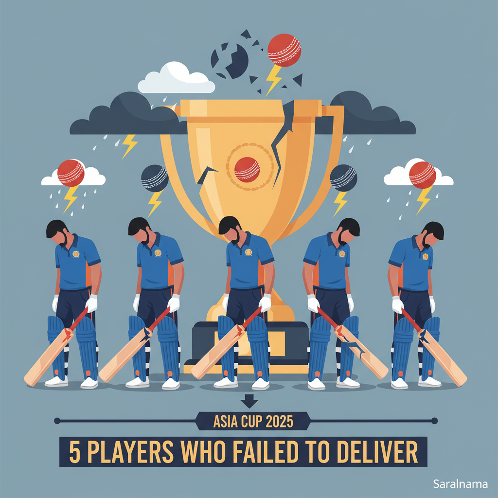 Asia Cup 2025: 5 players who failed to deliver