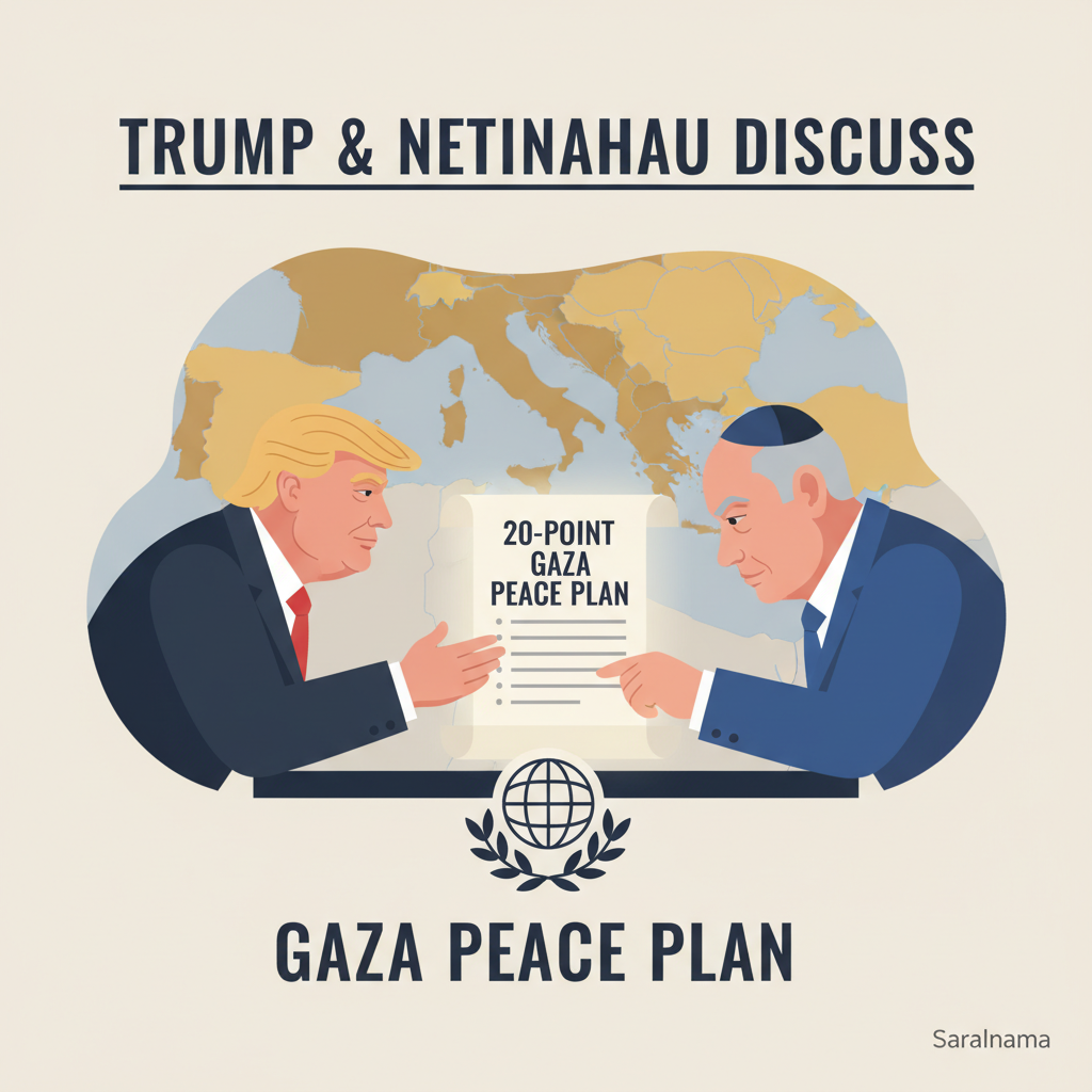 Trump and Netanyahu Discuss 20-Point Gaza Peace Plan