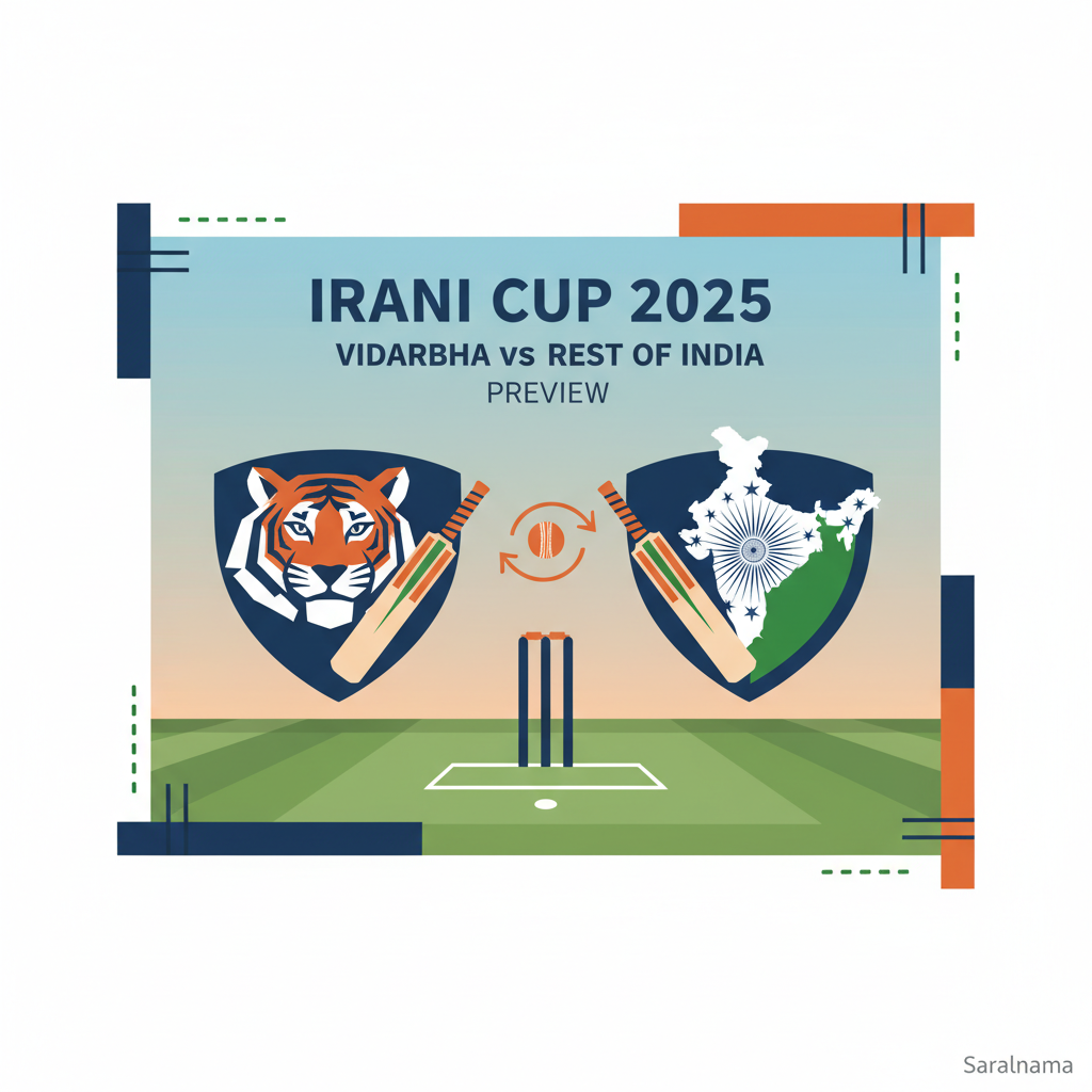 Irani Cup 2025: Vidarbha vs Rest of India Preview