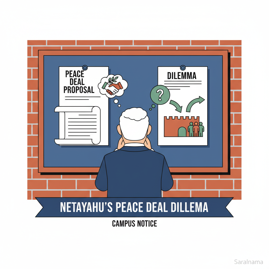 Netanyahu's Peace Deal Dilemma: Campus Notice