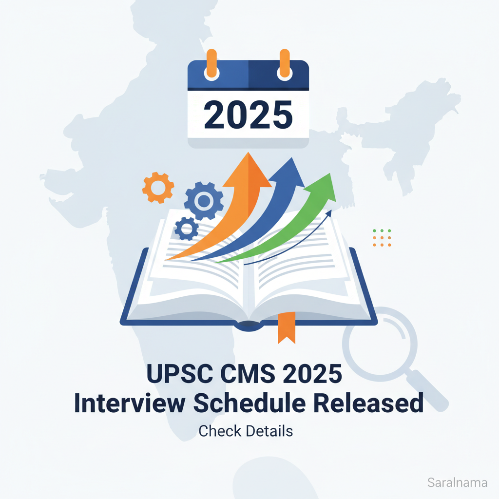 UPSC CMS 2025 Interview Schedule Released: Check Details