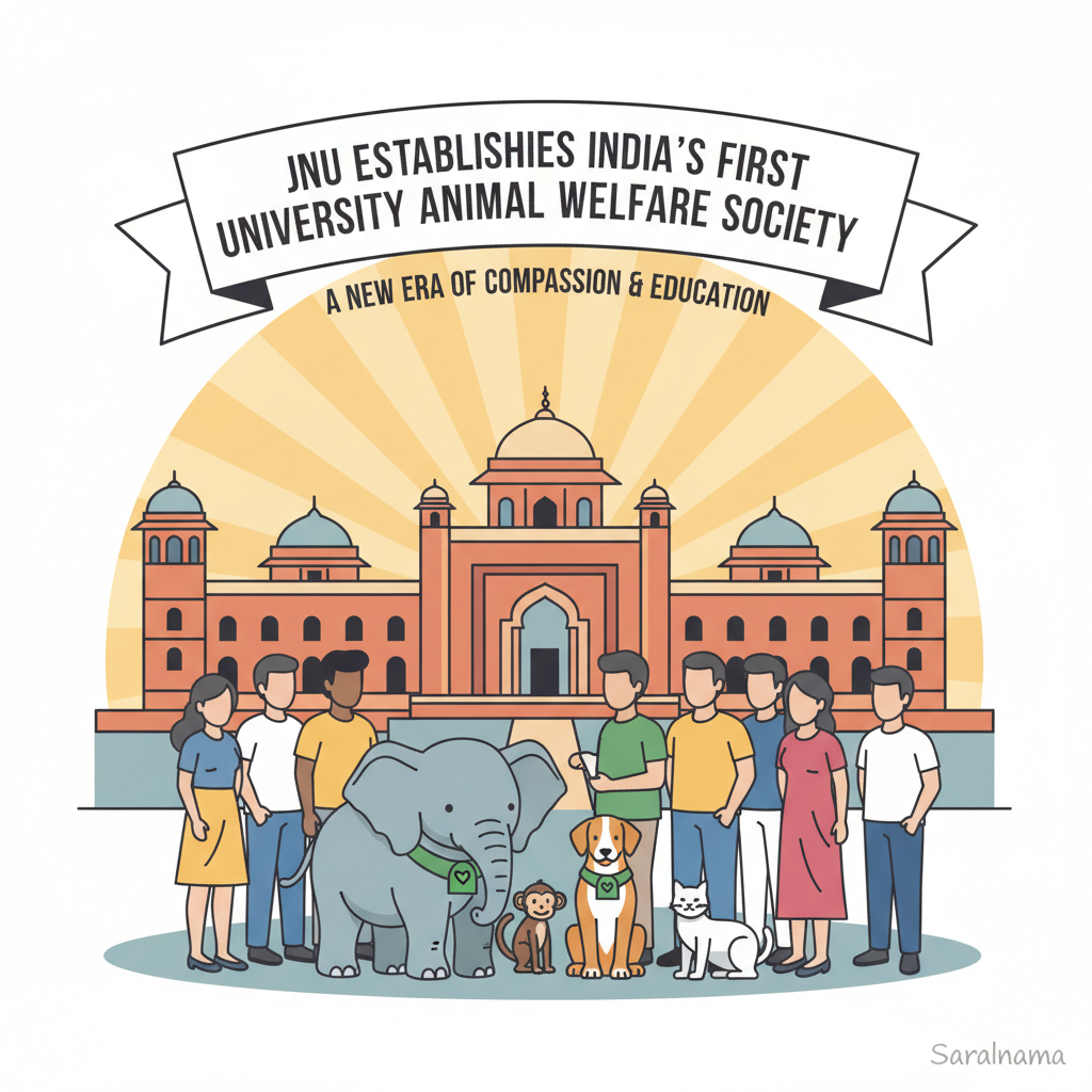 JNU Forms First University Animal Welfare Society in India