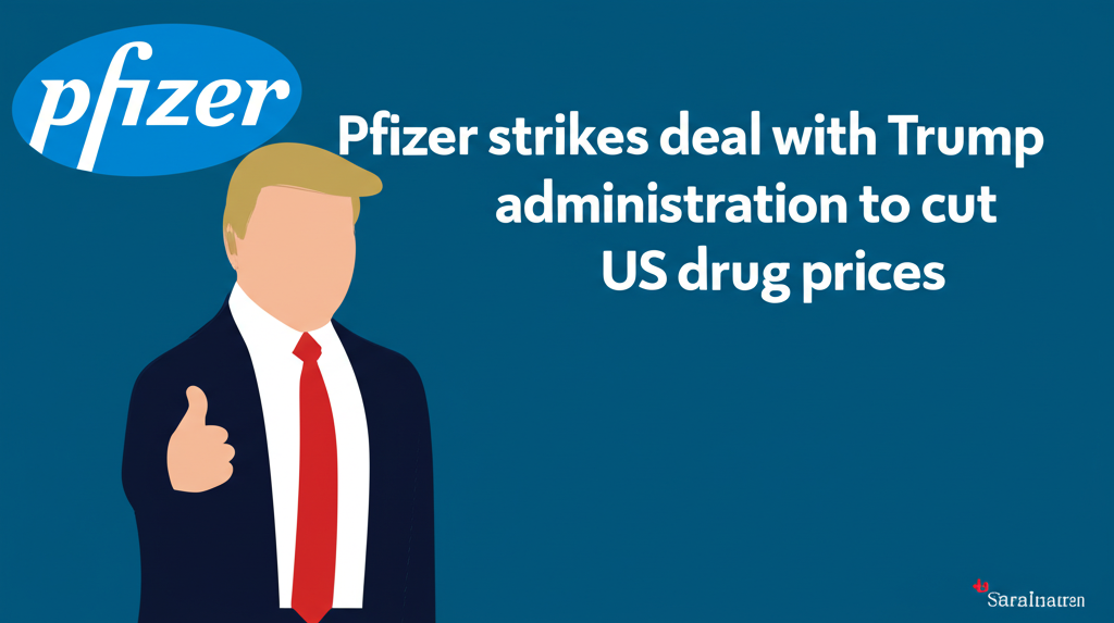 Pfizer strikes deal with Trump administration to cut US drug prices