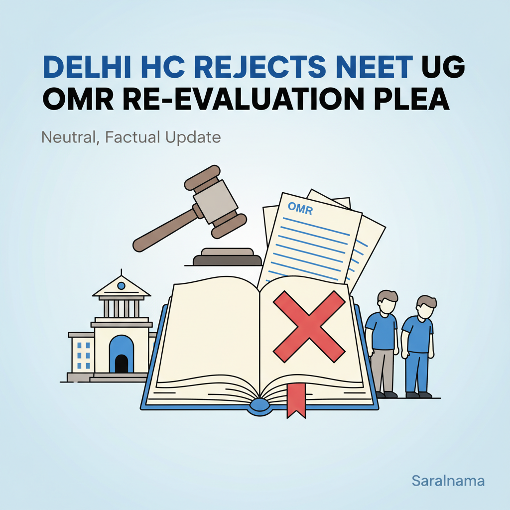 Delhi HC Rejects NEET UG OMR Re-evaluation Plea