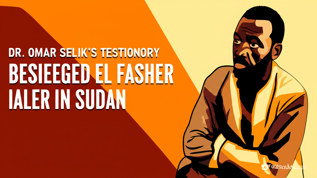 Dr. Omar Selik’s Testimony from Besieged El Fasher in Sudan