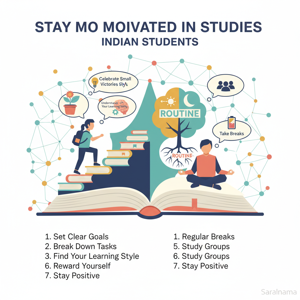 Tips to Stay Motivated in Studies for Indian Students
