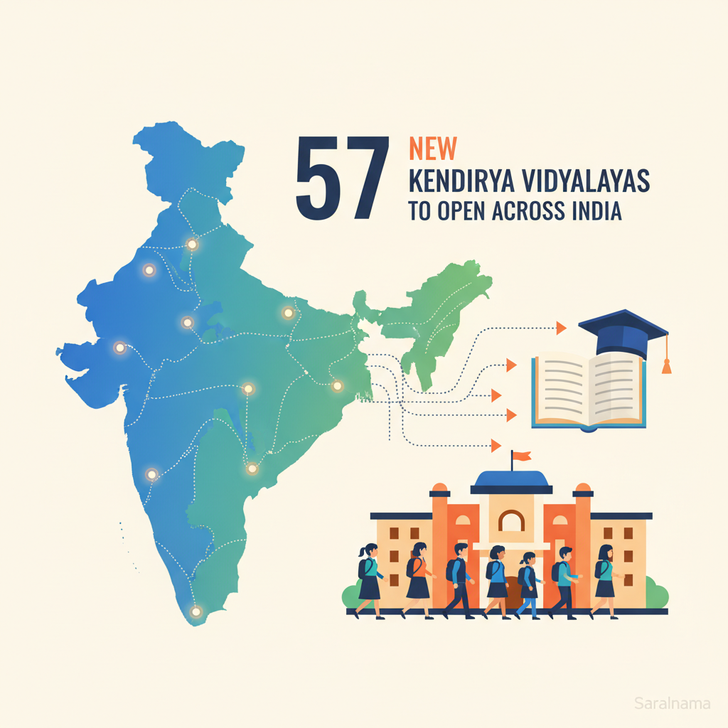 57 New Kendriya Vidyalayas to Open Across India