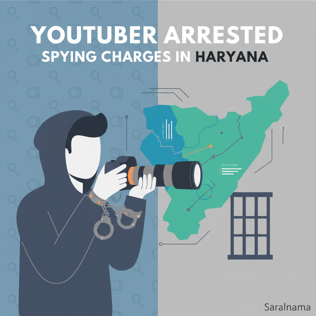 YouTuber Arrested for Spying in Haryana