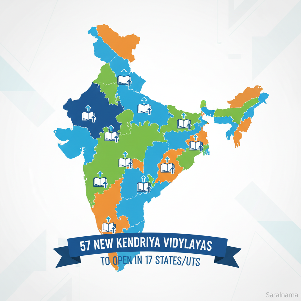 57 New Kendriya Vidyalayas to Open in 17 States/UTs