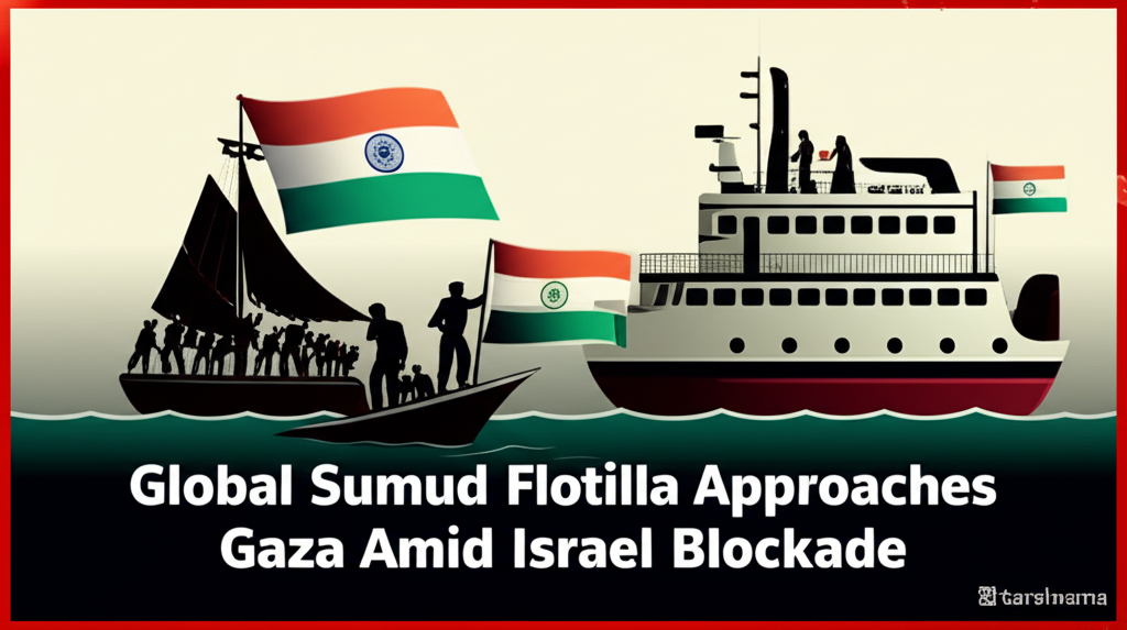 Global Sumud Flotilla Approaches Gaza Amid Israel Blockade