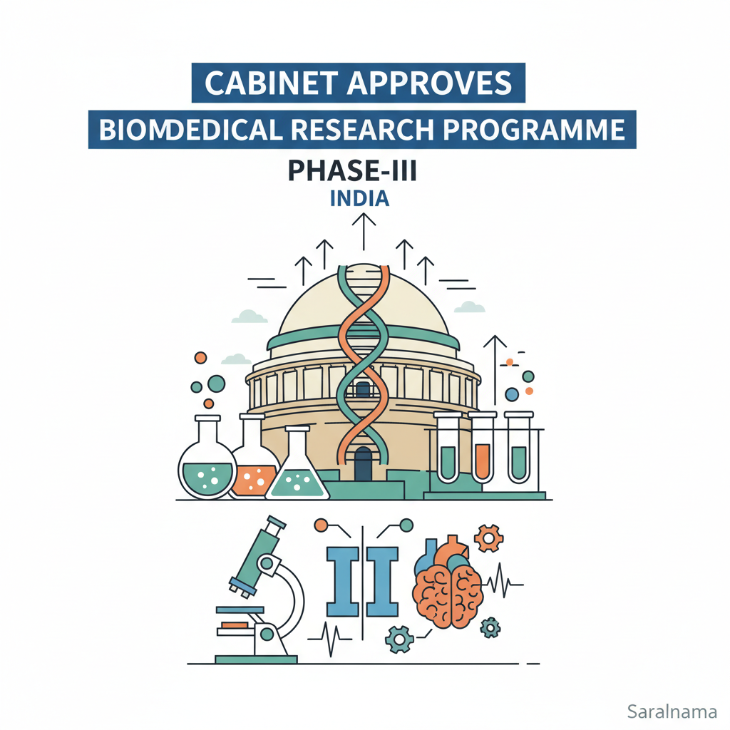 Cabinet Approves Biomedical Research Programme Phase-III