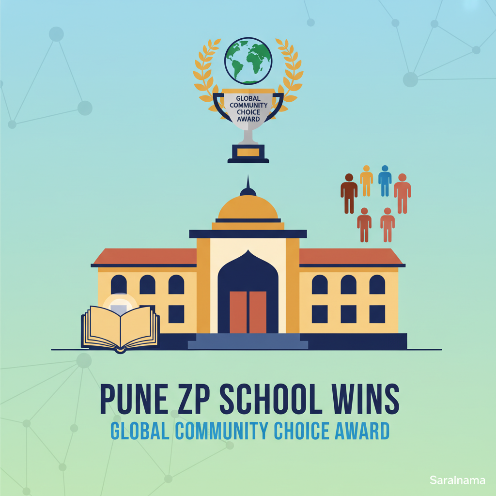 Pune ZP School Wins Global Community Choice Award