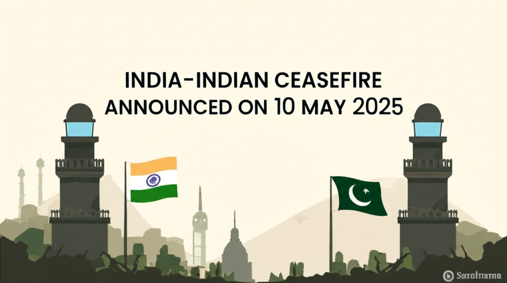 India-Pakistan Ceasefire Announced on 10 May 2025