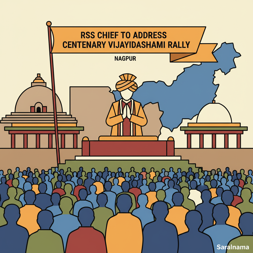 RSS Chief to Address Centenary Vijayadashami Rally in Nagpur