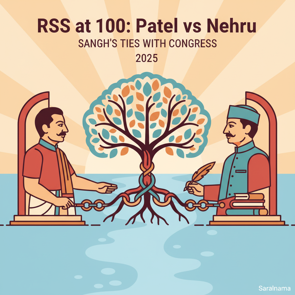 RSS at 100: Patel vs Nehru - Sangh's Ties with Congress