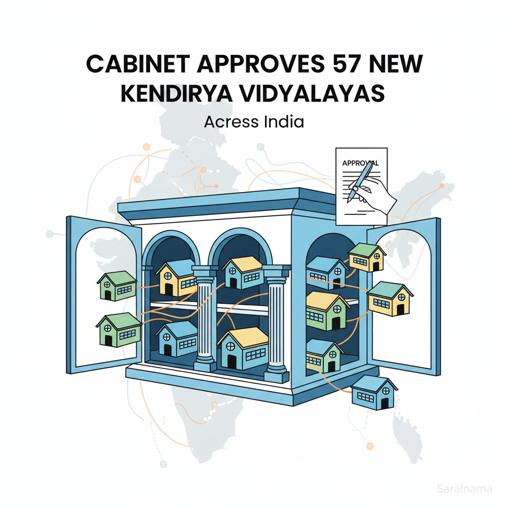 Cabinet Approves 57 New Kendriya Vidyalayas Across India