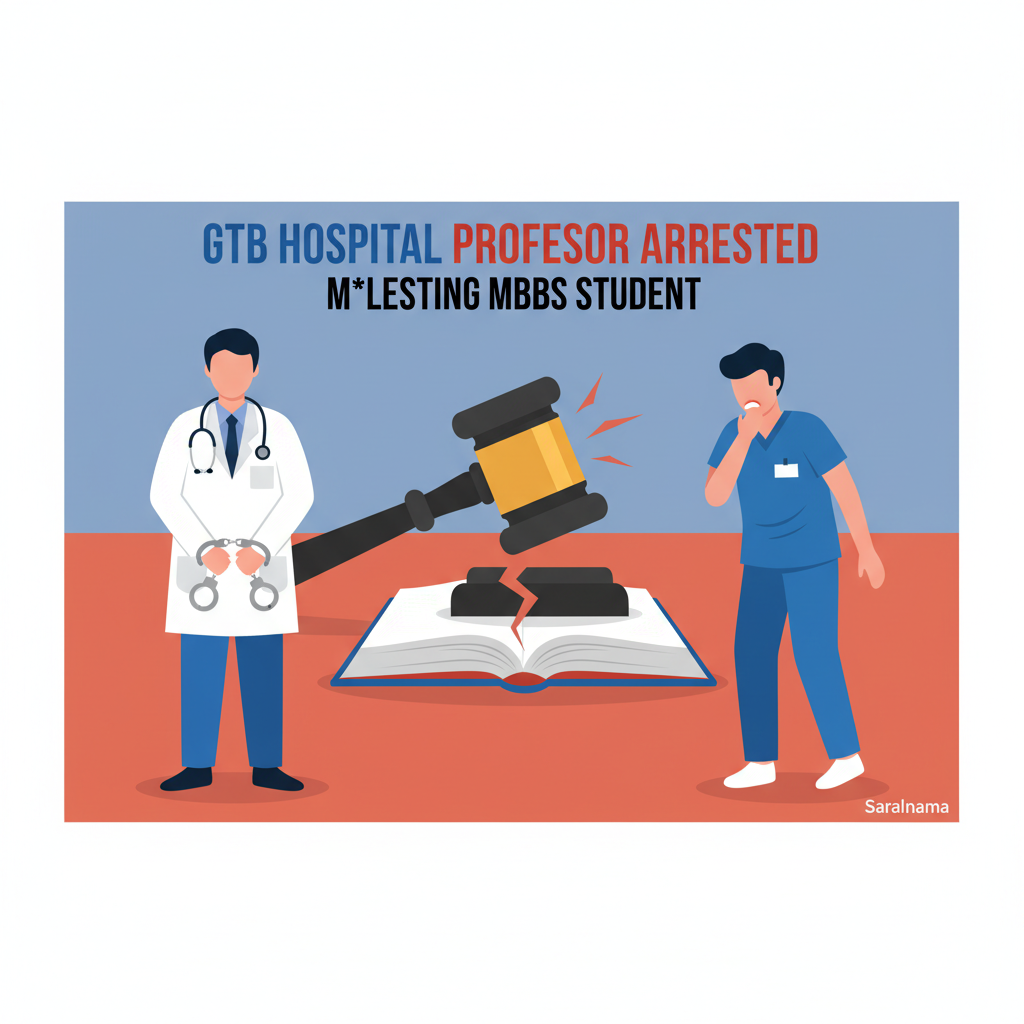 GTB Hospital Professor Arrested for Molesting MBBS Student