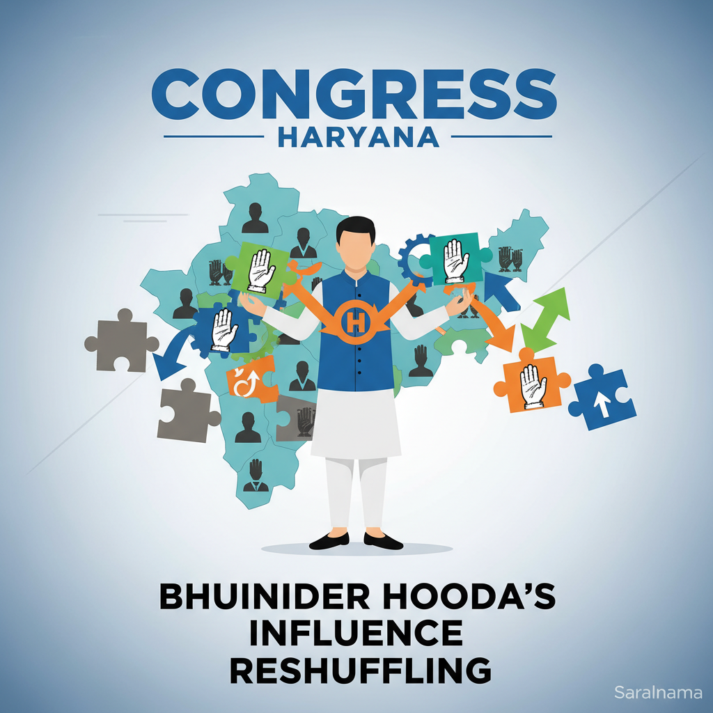 Bhupinder Hooda's Influence in Haryana Congress Reshuffling