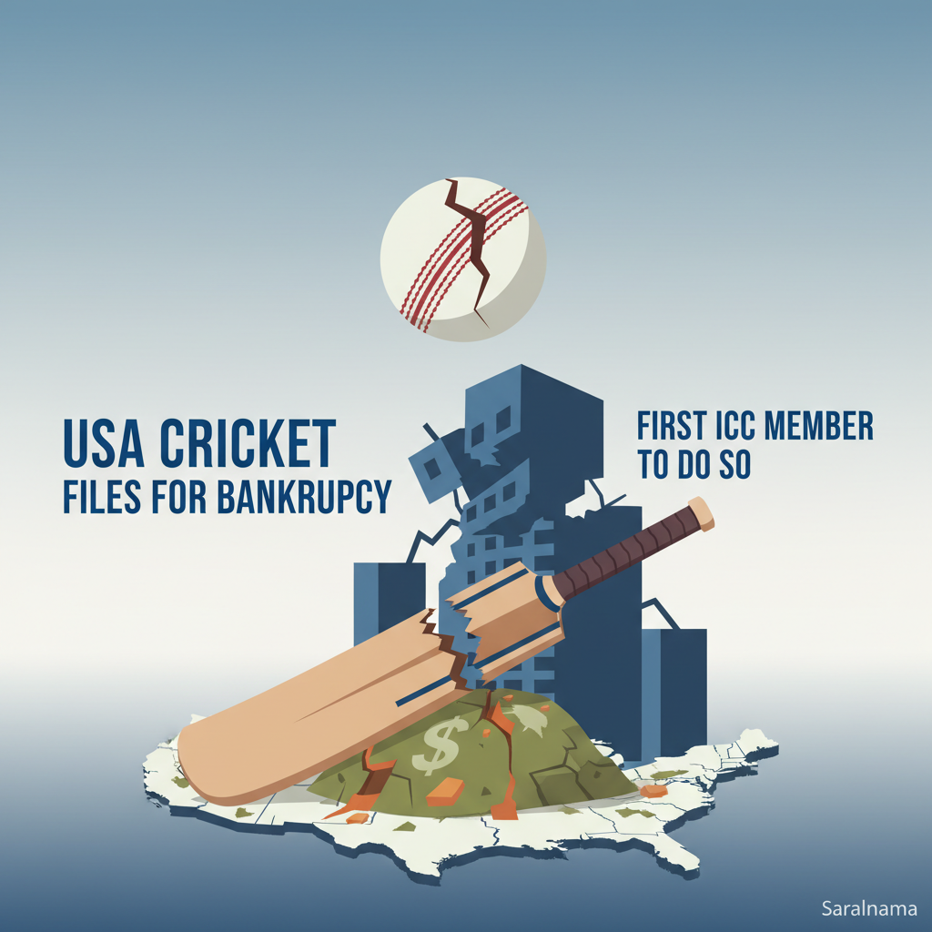 USA Cricket Files for Bankruptcy, First ICC Member to Do So