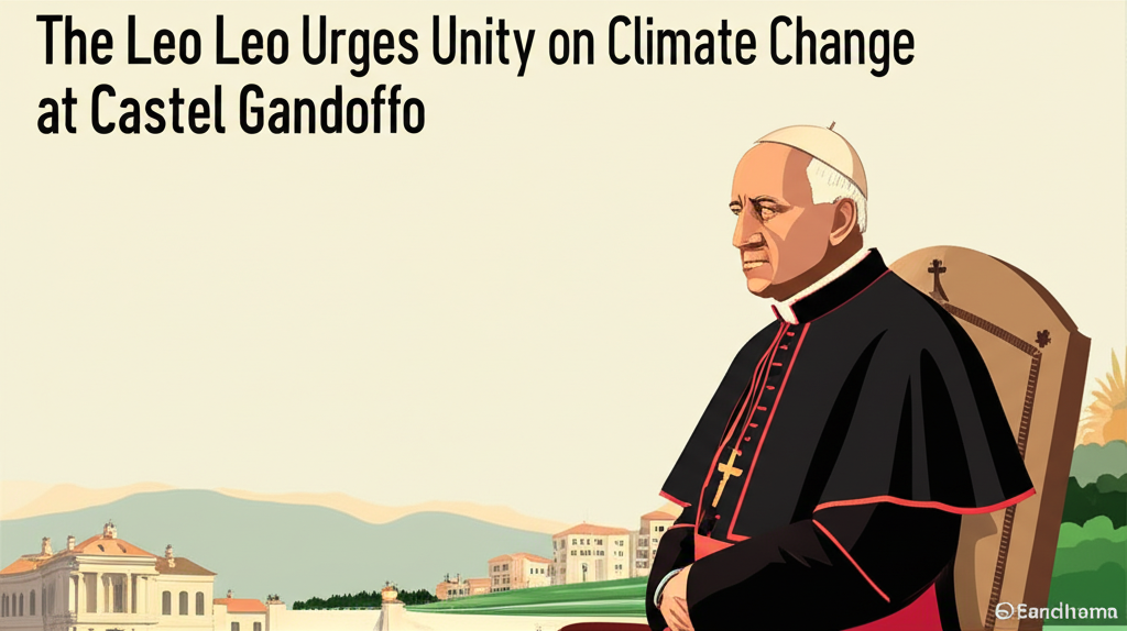 Pope Leo Urges Unity on Climate Change at Castel Gandolfo