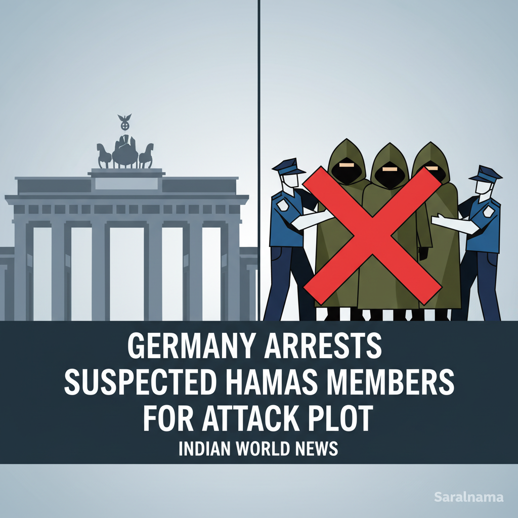 Germany Arrests Suspected Hamas Members for Attack Plot