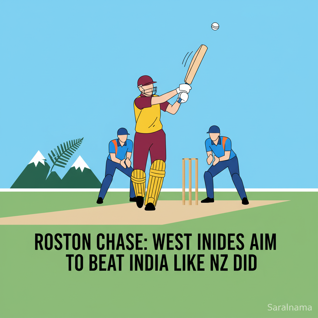 Roston Chase: West Indies Aim to Beat India Like NZ Did
