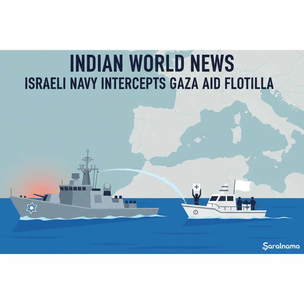 Israeli Navy Intercepts Gaza Aid Flotilla