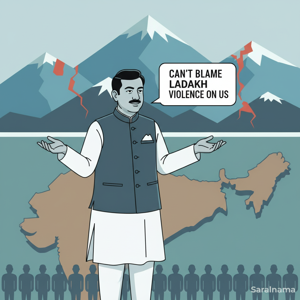Congress Leader: Can't Blame Ladakh Violence on Us