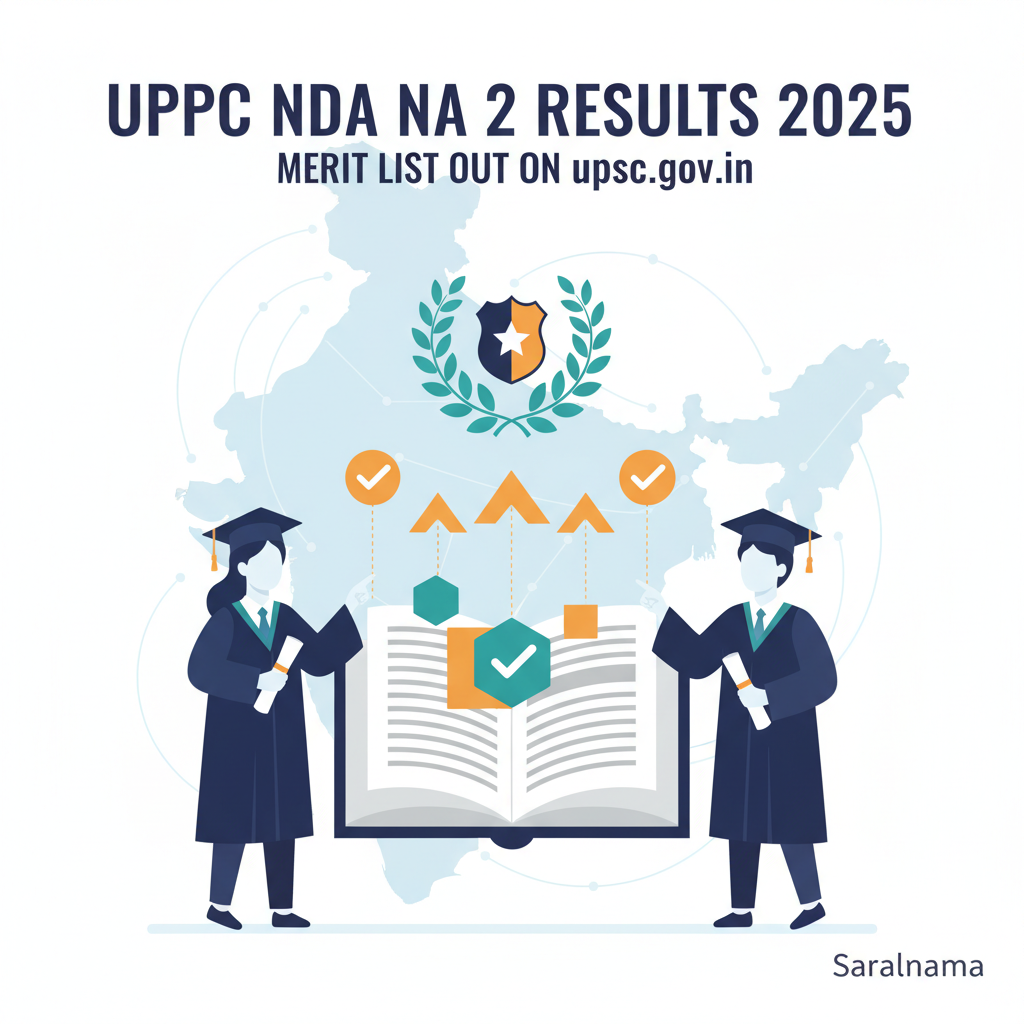 UPSC NDA NA 2 Results 2025: Merit List Out on upsc.gov.in