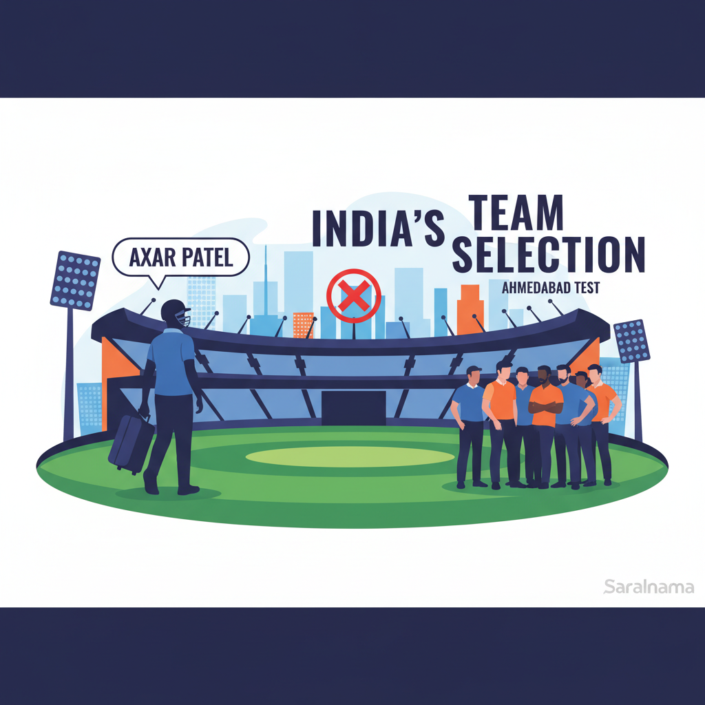 Axar Patel Misses Ahmedabad Test: India's Team Selection
