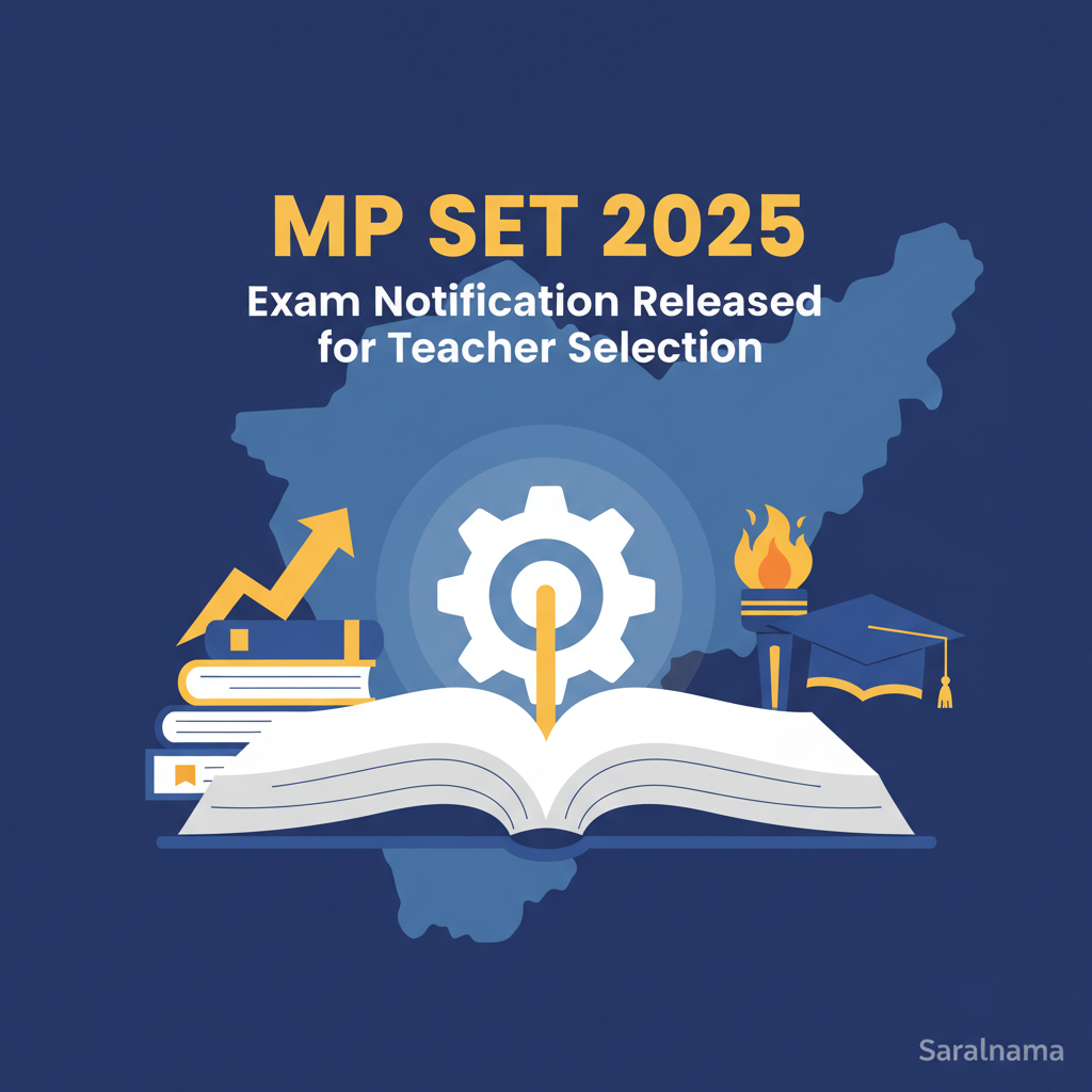 MP SET 2025 Exam Notification Released for Teacher Selection