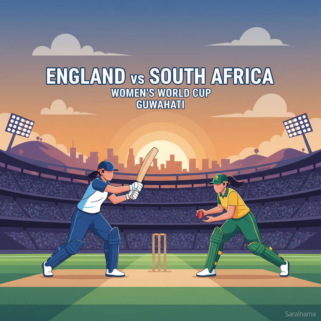 England vs South Africa: Women's World Cup Match in Guwahati