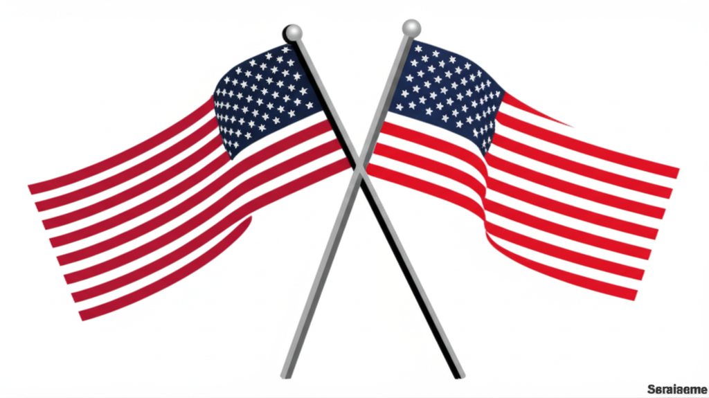 Stars and stripes flags for Trump UK visit had to be changed for brighter red
