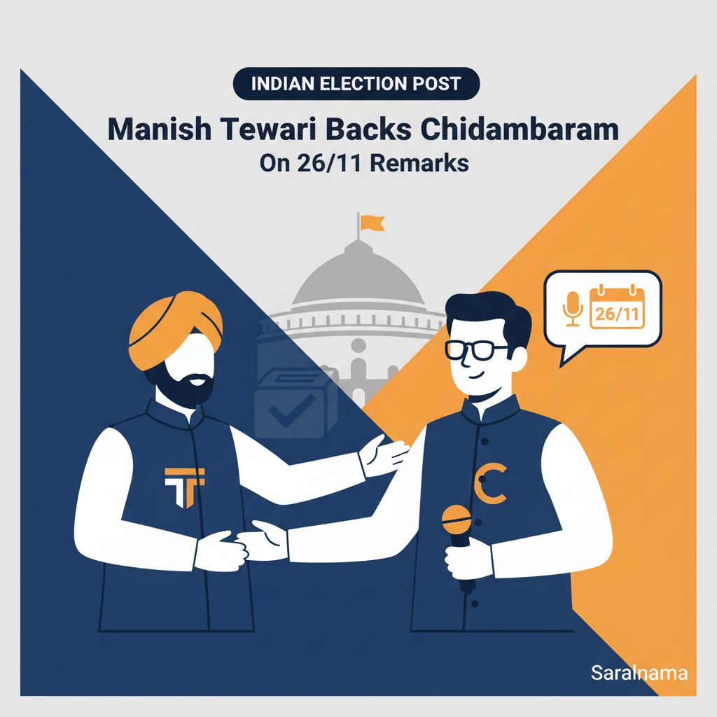 Manish Tewari Backs Chidambaram on 26/11 Remarks