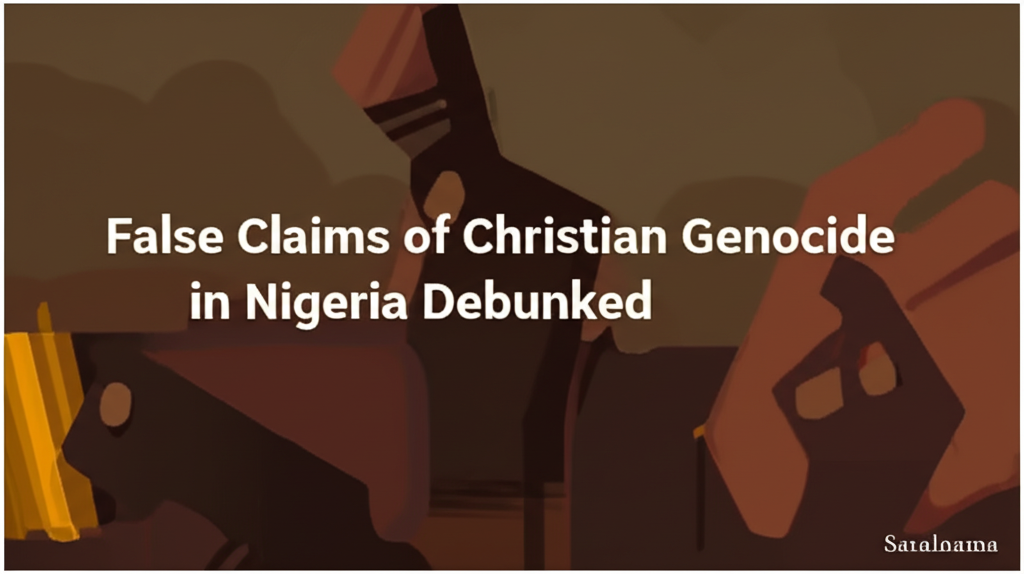 False Claims of Christian Genocide in Nigeria Debunked