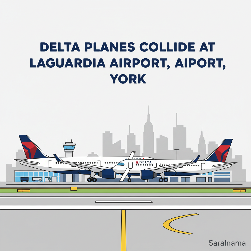 Delta Planes Collide at LaGuardia Airport, New York