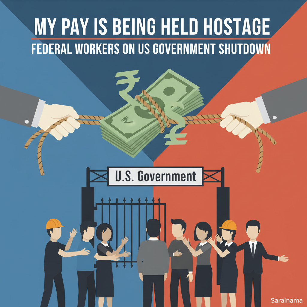 &#x27;My pay is being held hostage&#x27;: Federal workers on US government shutdown