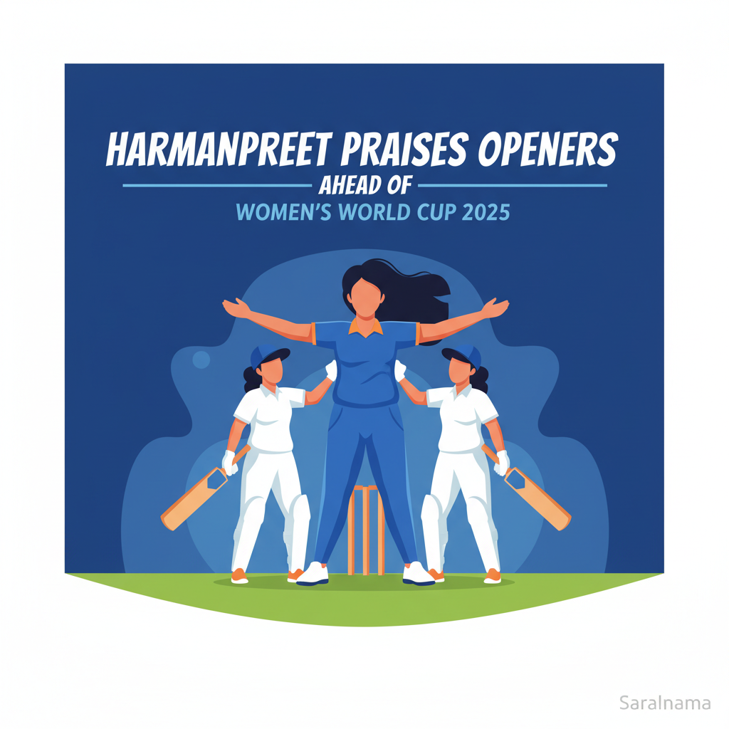 Harmanpreet Praises Openers Ahead of Women's World Cup 2025