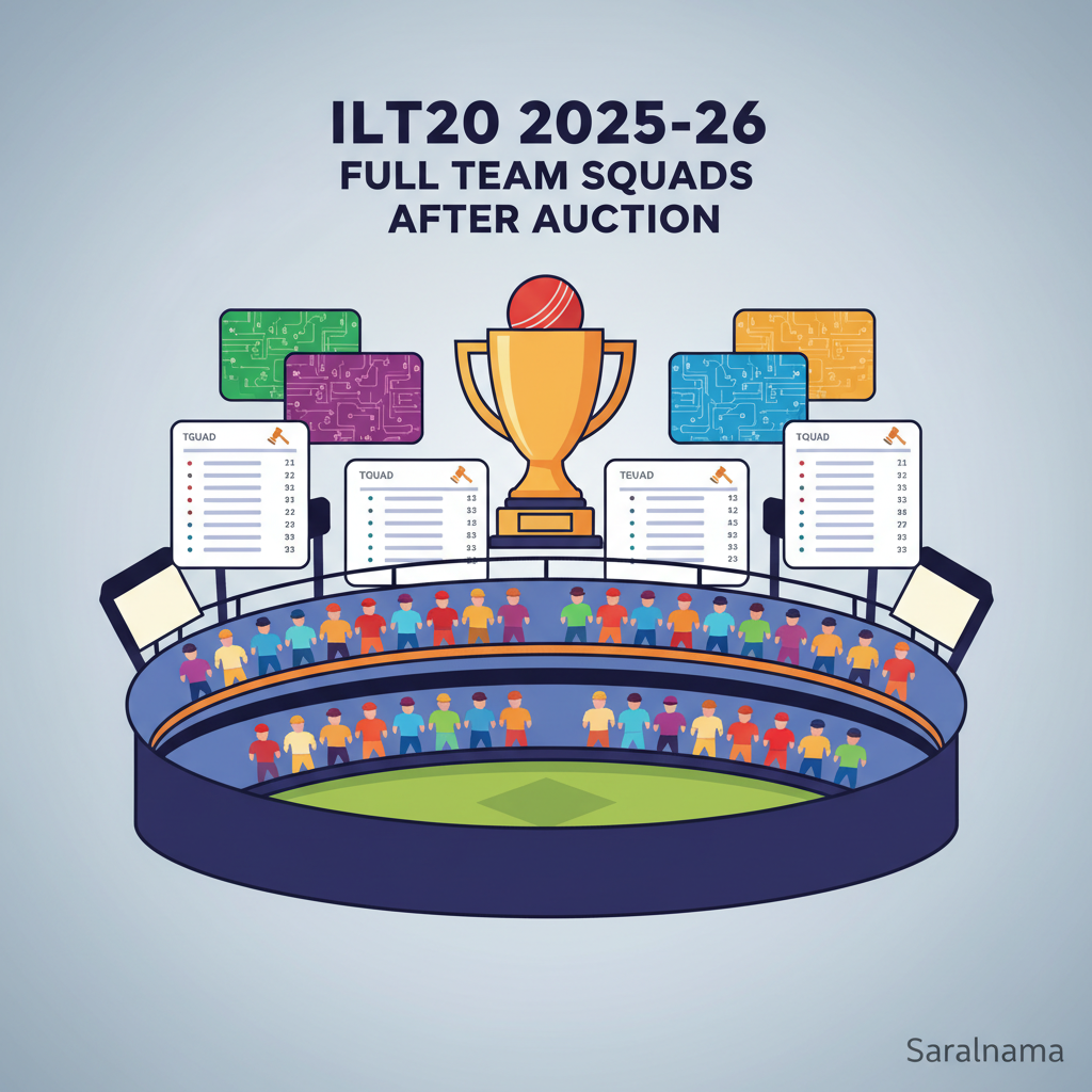 ILT20 2025-26: Full Team Squads After Auction